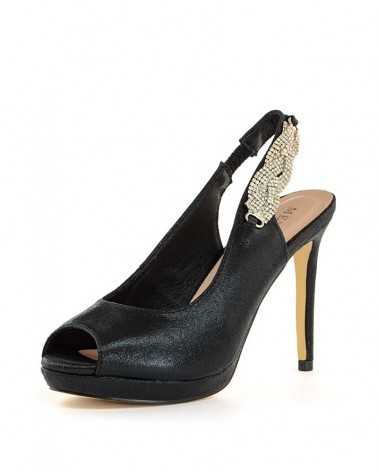 MENBUR slingback donna Hipatia nero