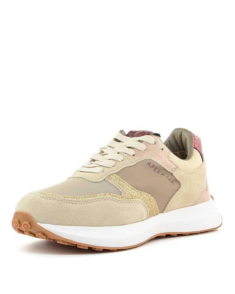 Scarpa Apepazza Anne - colore beige - vista diagonale