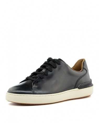 Scarpa Clarks COURT LITE LACE - colore nero - vista diagonale