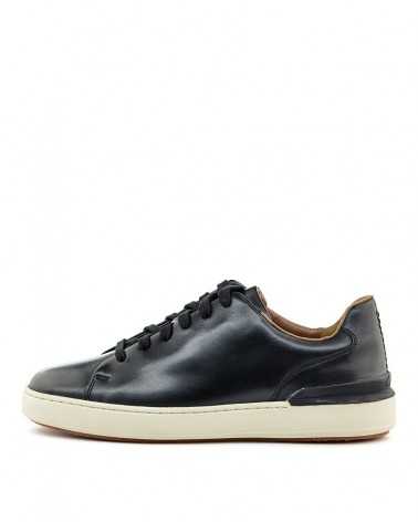 Scarpa Clarks COURT LITE LACE - colore nero - vista lato esterno