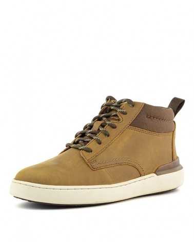 Stivaletto Clarks COURT LITE MID - colore marrone - vista diagonale