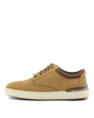 Scarpa Clarks Court Lite Derby - colore marrone - vista lato esterno