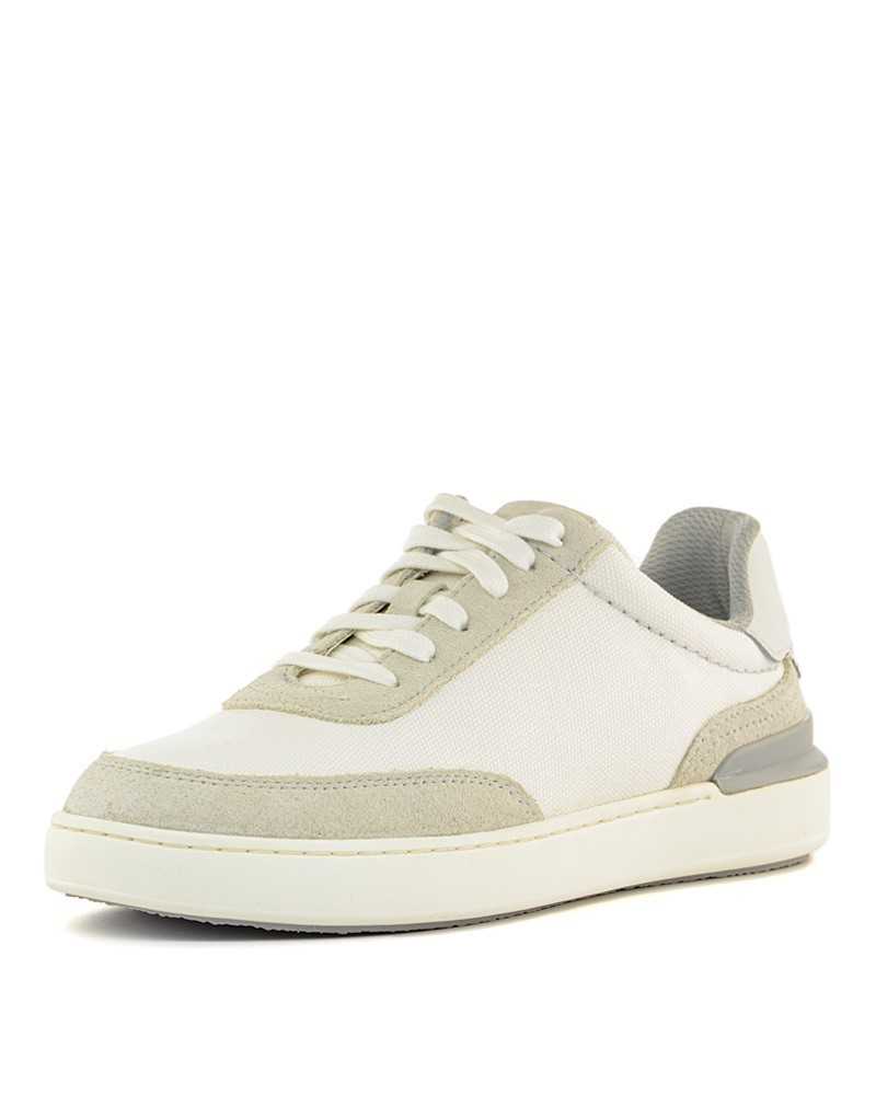 Scarpa Clarks CourtLite Tor canvas bianco-frontale