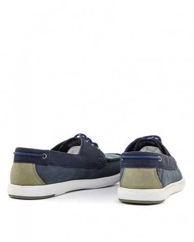 Mocassini Clarks Bratton Boat navy blue-posteriore