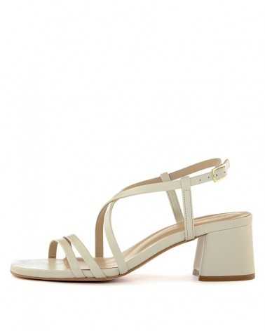 Sandalo con tacco Frau 93p2 beige-lato esterno