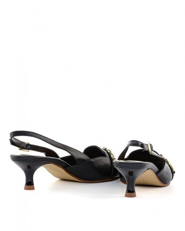 Slingback Cafenoir c1ef4014 nero-posteriore