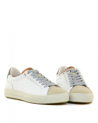 Scarpe Ambitious 12818-t3926am beige bianco-frontale