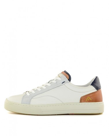 Scarpa Ambitious 11218-1861am bianco cognac-lato esterno