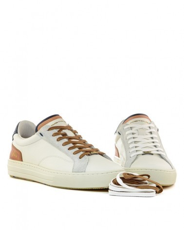 Scarpe Ambitious 11218-1861am bianco cognac-frontale